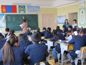 中学生の授業風景